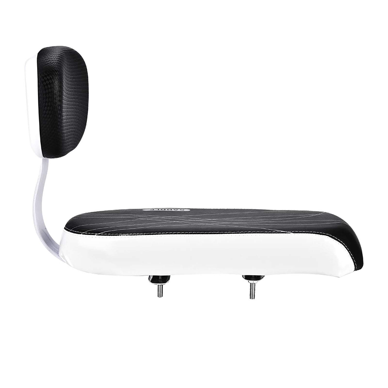 lyrlody Cuscino Schienale per Bicicletta con Bracciolo e Poggiapiedi, Sedile Posteriore, Set Accessori