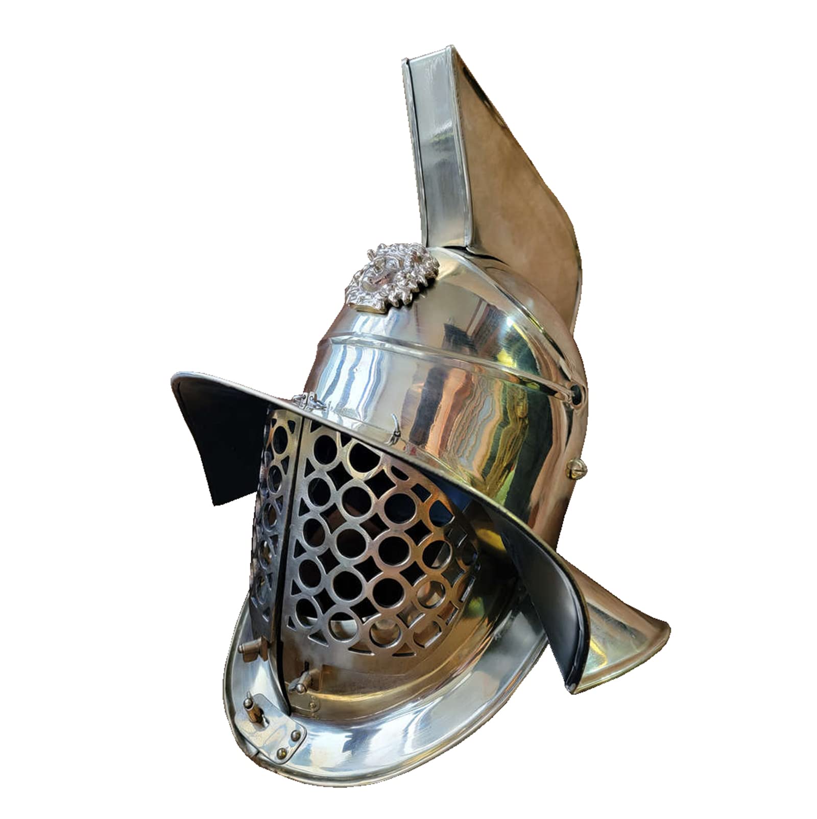 Amazon.co.jp: ローマ時代の剣闘士のヘルメット、中世の鎧のレプリカ