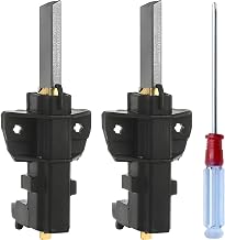 Ceset Motor Kohlebürsten für Hoover Waschmaschine für Dynamic Next für Candy Waschmaschine, 4.8mm Motoranschluss Kohlebürsten für 49018683 92126721 C00312014 mit Schraubenzieher (2 Stück)