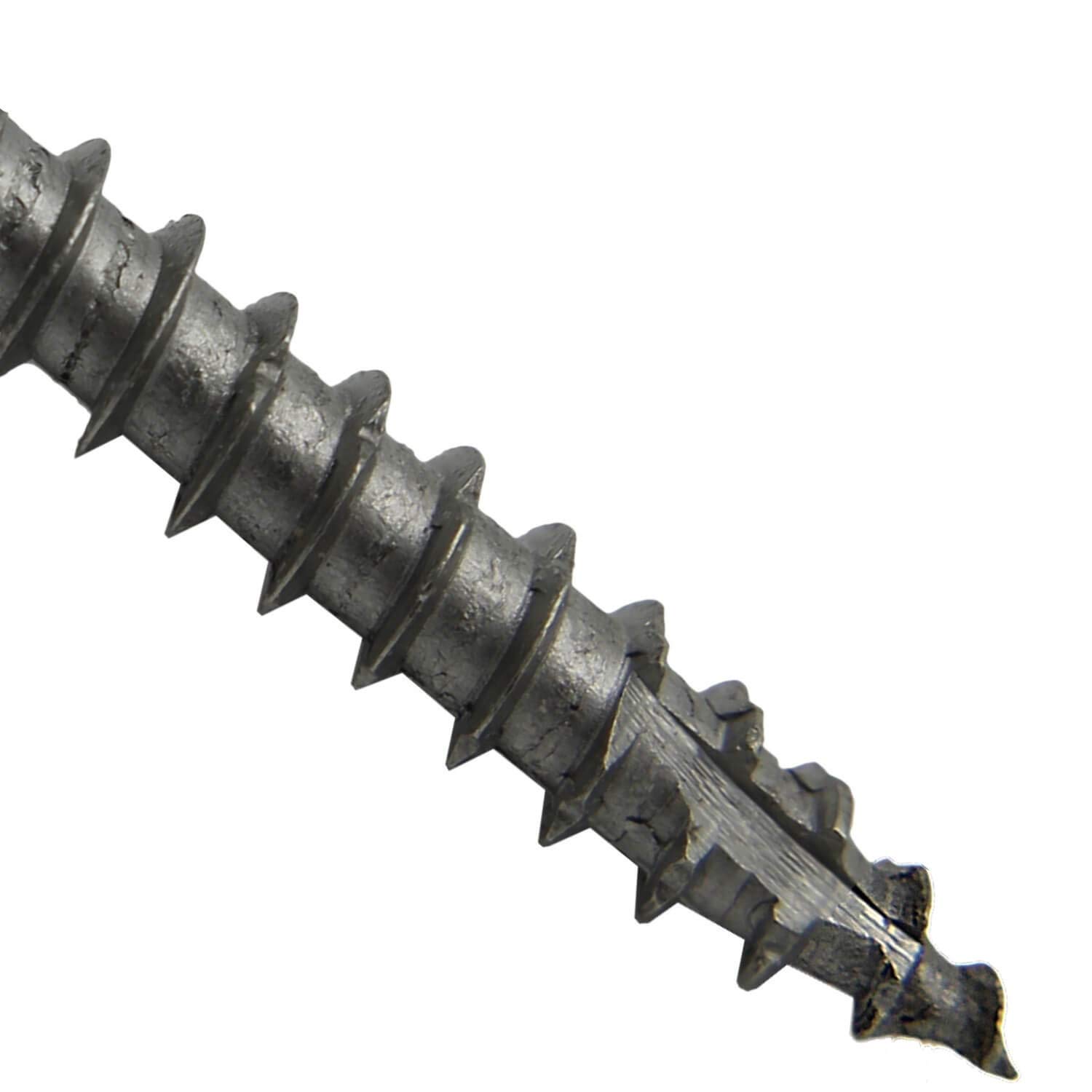 Jake Sales Lot de 50 vis tire-fond en acier inoxydable T-30 Torx/Star Drive très résistantes - Qualité supérieure aux vis tire-fond communes - Tête de rondelle modifiée