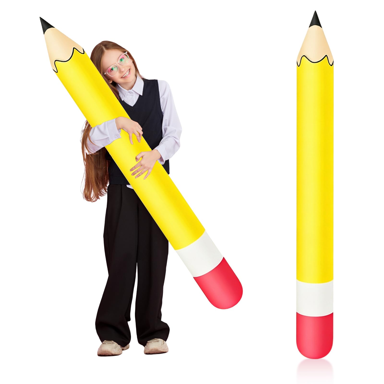 Photo 1 of CHNBCG Giant Inflatable Pencil Balloon - Yellow