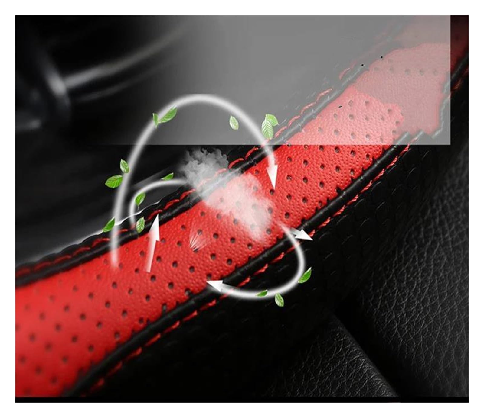 Pokrowiec na kierownicę samochodu, skórzany pokrowiec na kierownicę samochodu, do Toyoty, Avalon, Camry 2018-2023, Corolla 2018-2023, akcesoria samochodowe, pokrowiec na kierownicę samochodu
