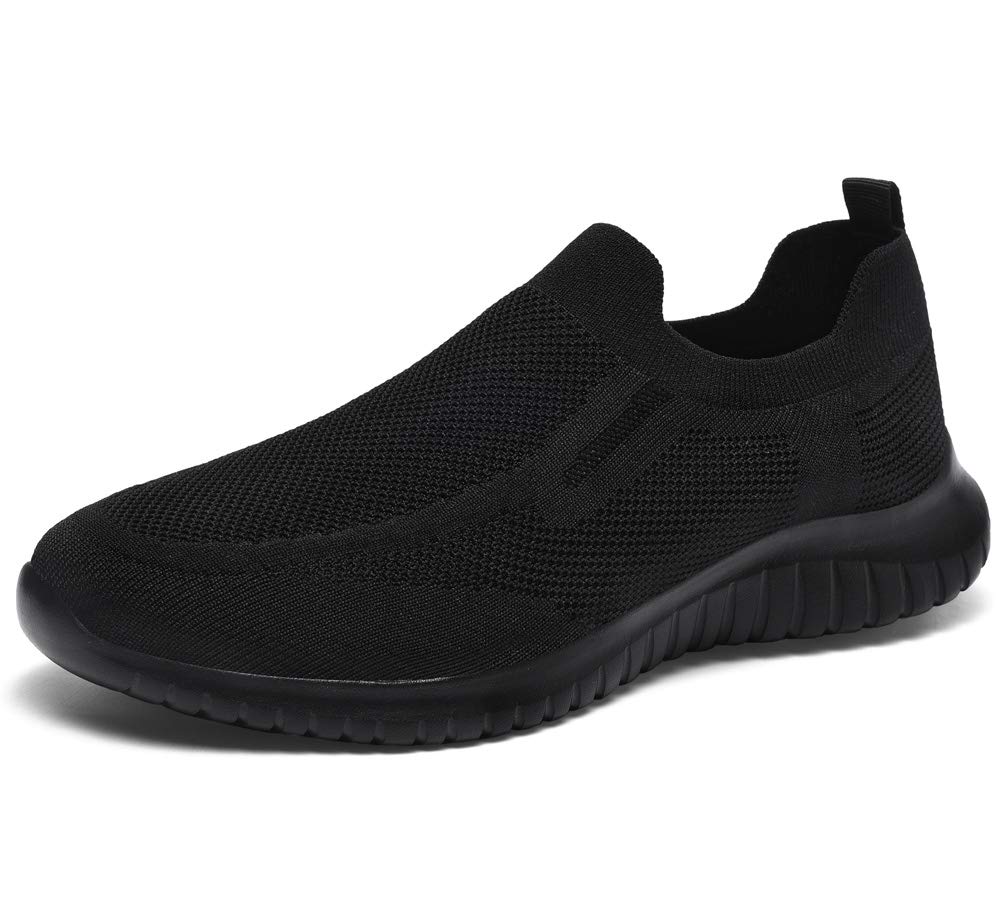TIOSEBON Herren Slip On Sportschuhe Lässige Tennis Turnschuhe Leicht Laufen Gehen Schuhe