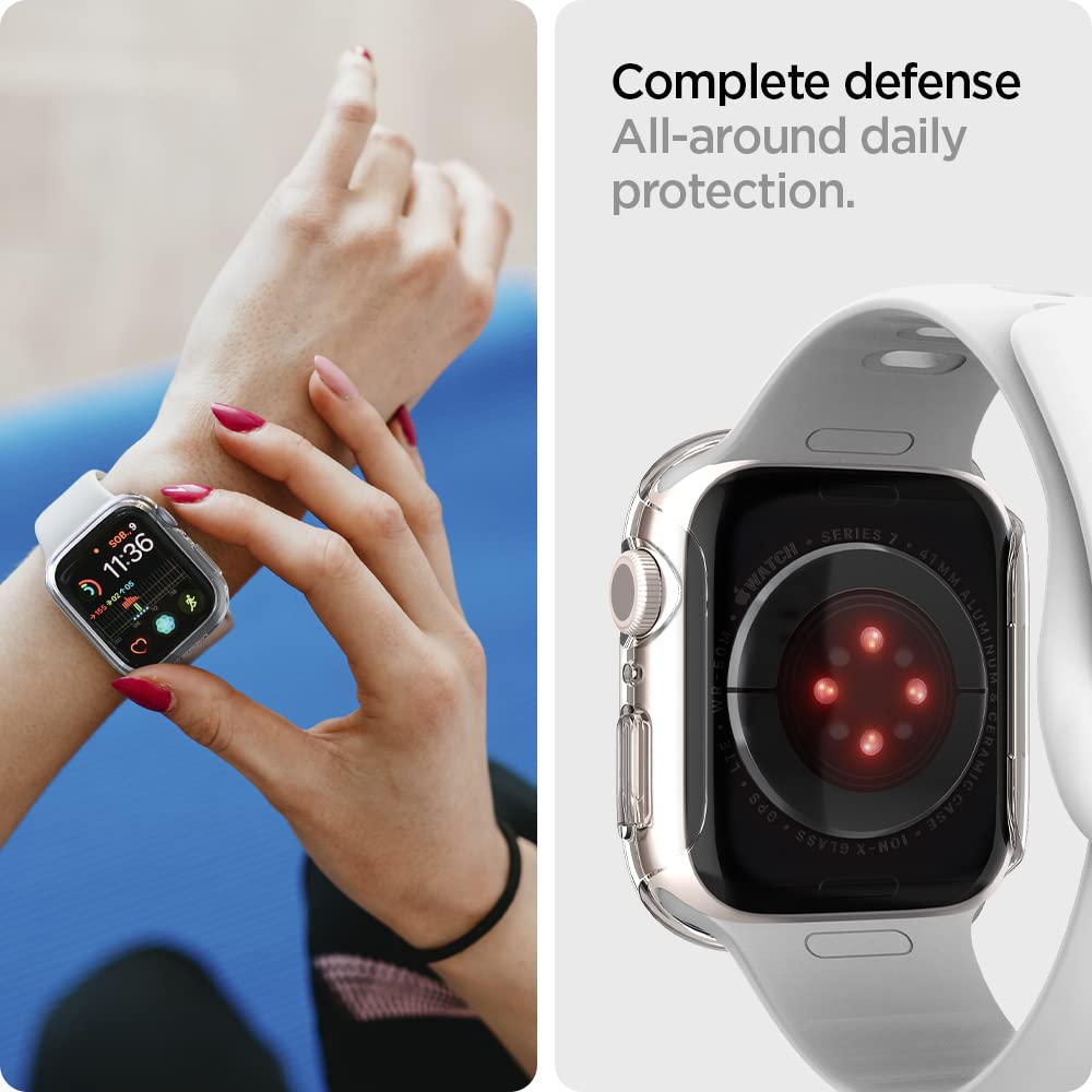 Amazon.com: Spigen Thin Fit Designed for Apple Watch Case Series 9