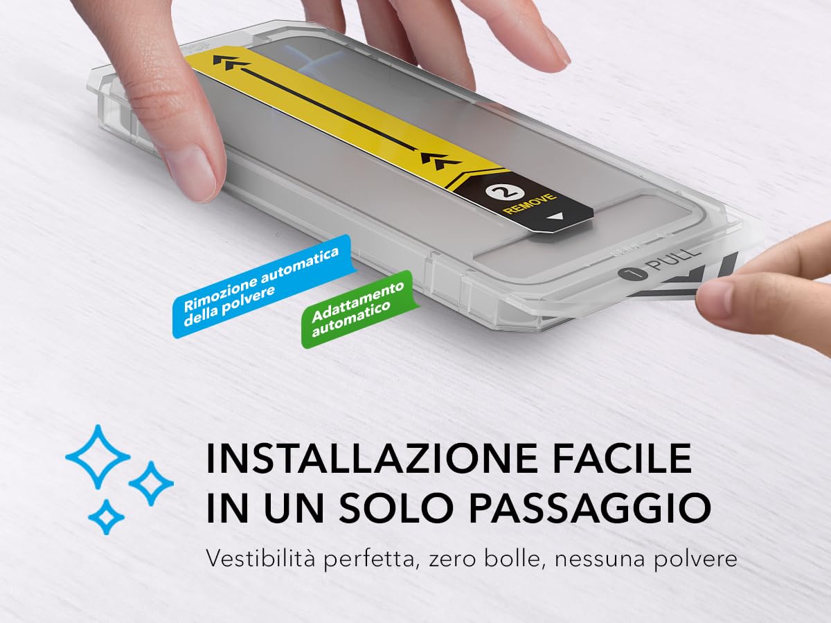 Deppa Privacy Pellicola Protettiva per Samsung Galaxy S25 Ultra (6.9") – Anti Spia Vetro Temperato, Ultra Resistente, Copertura Totale, Anti-Graffio, 2 Pezzi