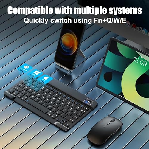 Noox Bluetooth Keyboard For Ipad 10Th Generation, Ipad Pro 13/12/11/10/9/8/7 Inch, Ipad Air 13/11Th Gen, Ipad Mini, Samsung Xiaomi Tablets thumb #3