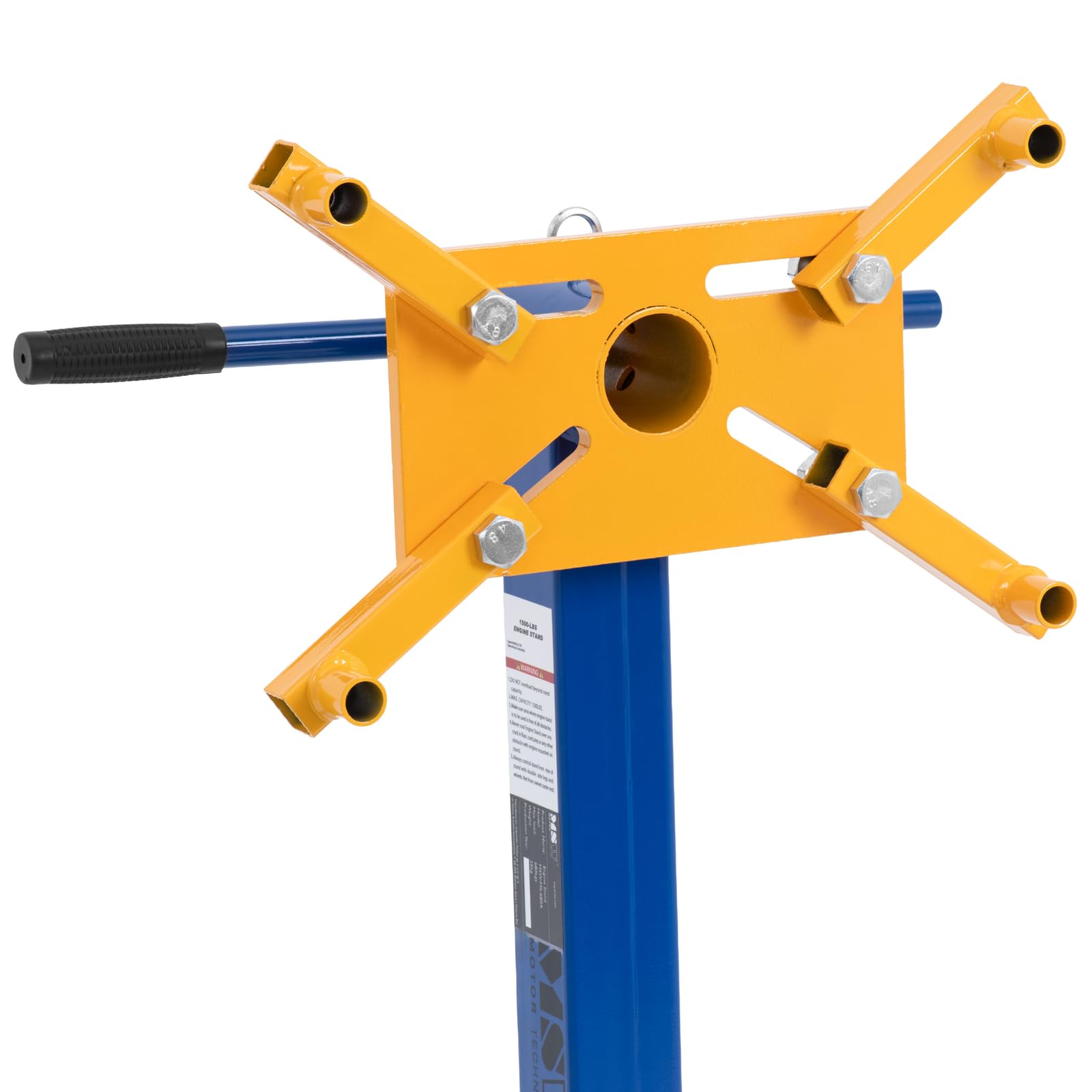MSW Soporte para Motor (hasta 680 kg, 4 Ruedas pivotantes, Giratorio 360°)