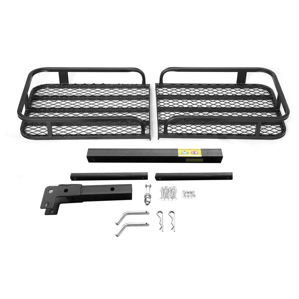 GOTOTOP Car Cargo Rack,Heavy Duty Rear Luggage Rack Carbon Steel ...