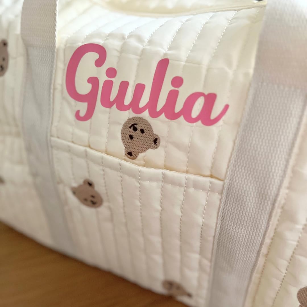 Borsa Parto Ospedale Mamma Personalizzata, Bag Passeggino, Borsone da Viaggio e Cambio Pannolini