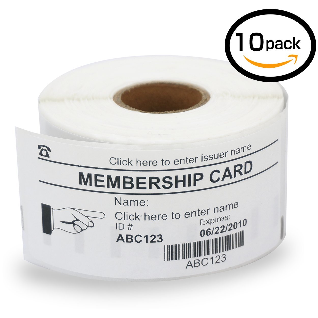Buy 10 Rolls Dymo 11356 89mm x 41mm Name Badge Labels ...