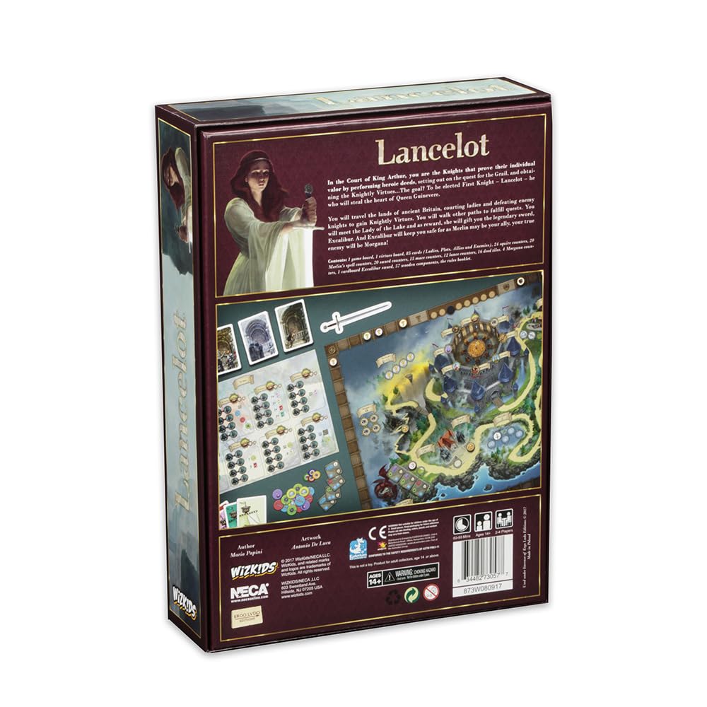 WizKids Lancelot Mario Papini Card Game, Board Game, Multicolor, Medium - Image 3