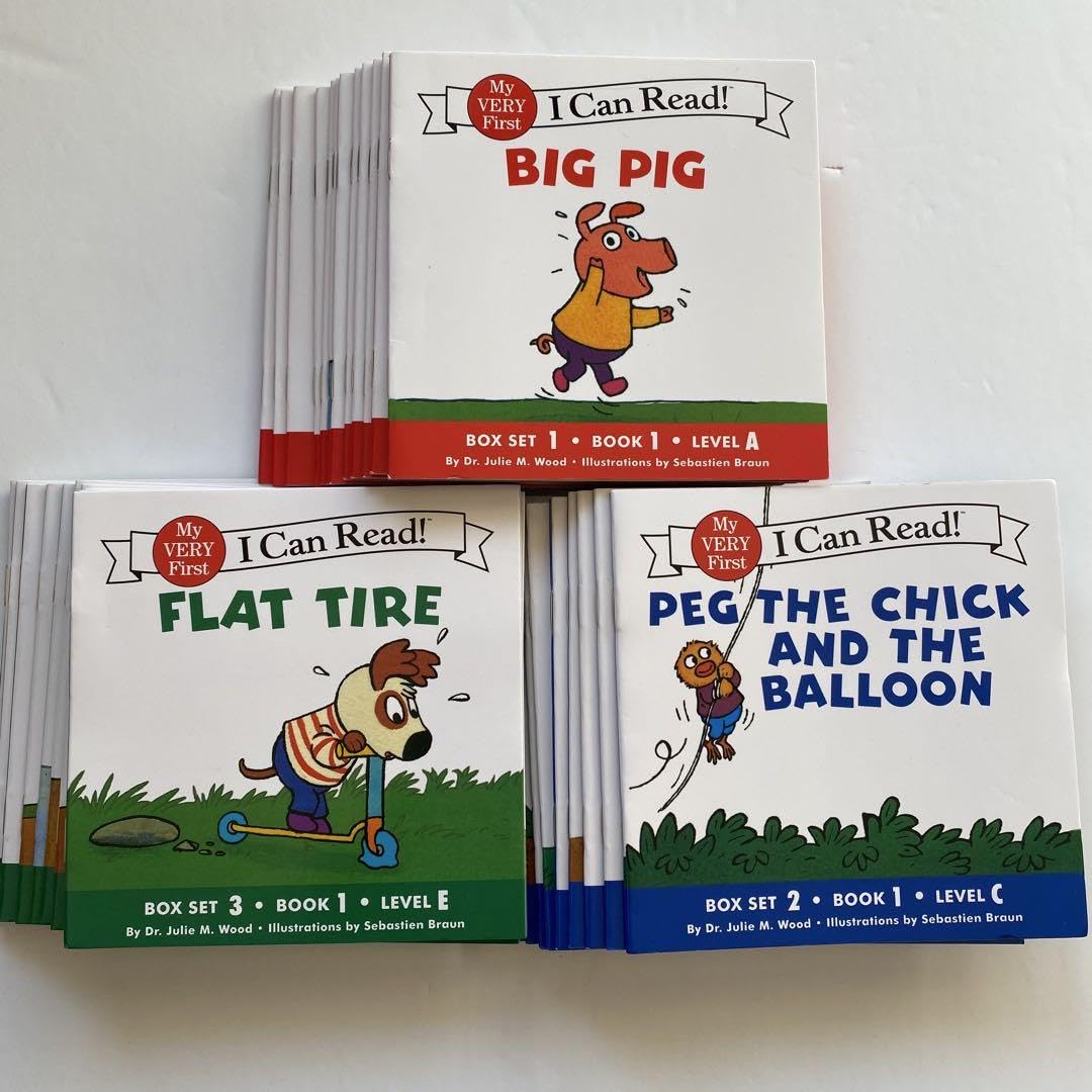 英語絵本セット I Can Read! Amazon | 英語絵本 I Can Read! 36冊セット 1/2/3 | 英語・外国語