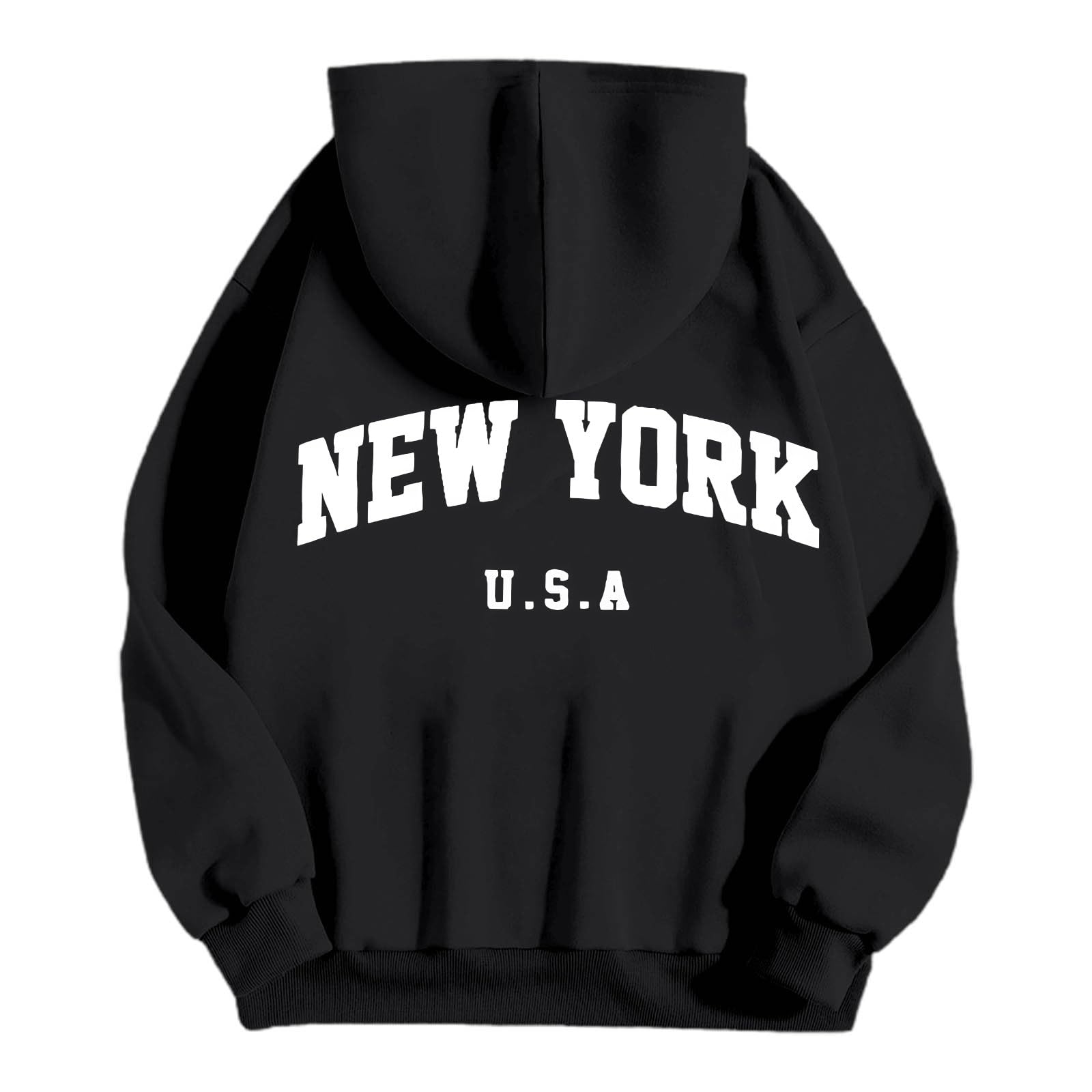 Tuta da jogging uomo 2 pezzi con cappuccio Y2K Hip Hop Fitness