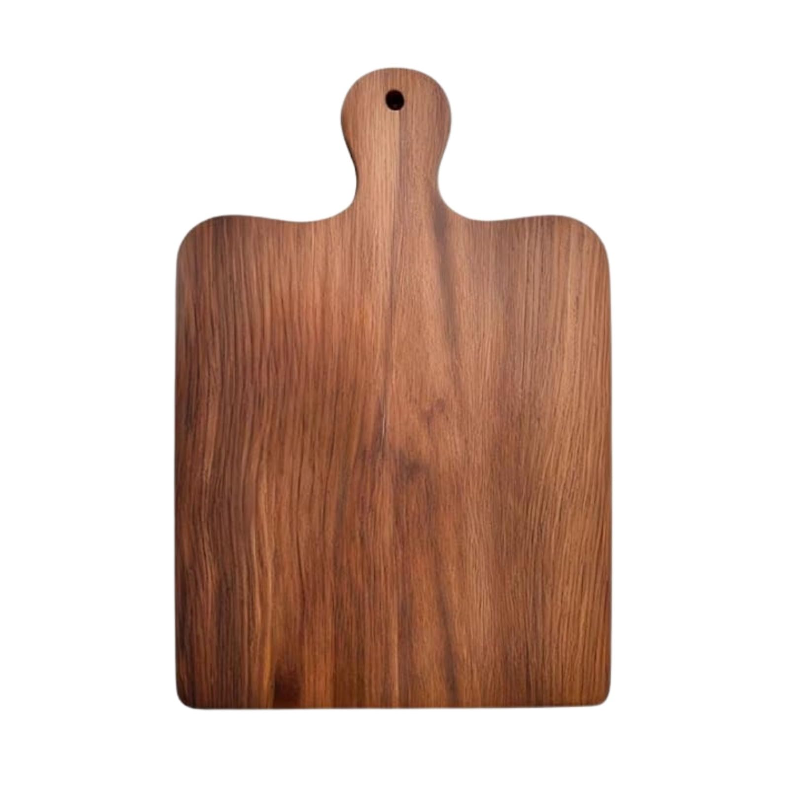 make in modern Acacia Wood Chopping/Cutting Board with Handle Chopping Board/Cutting/Serving Board, Platter for Kitchen Vegetables, Fruits & Cheese Board 36cmx24cmx1.5cm, Brown