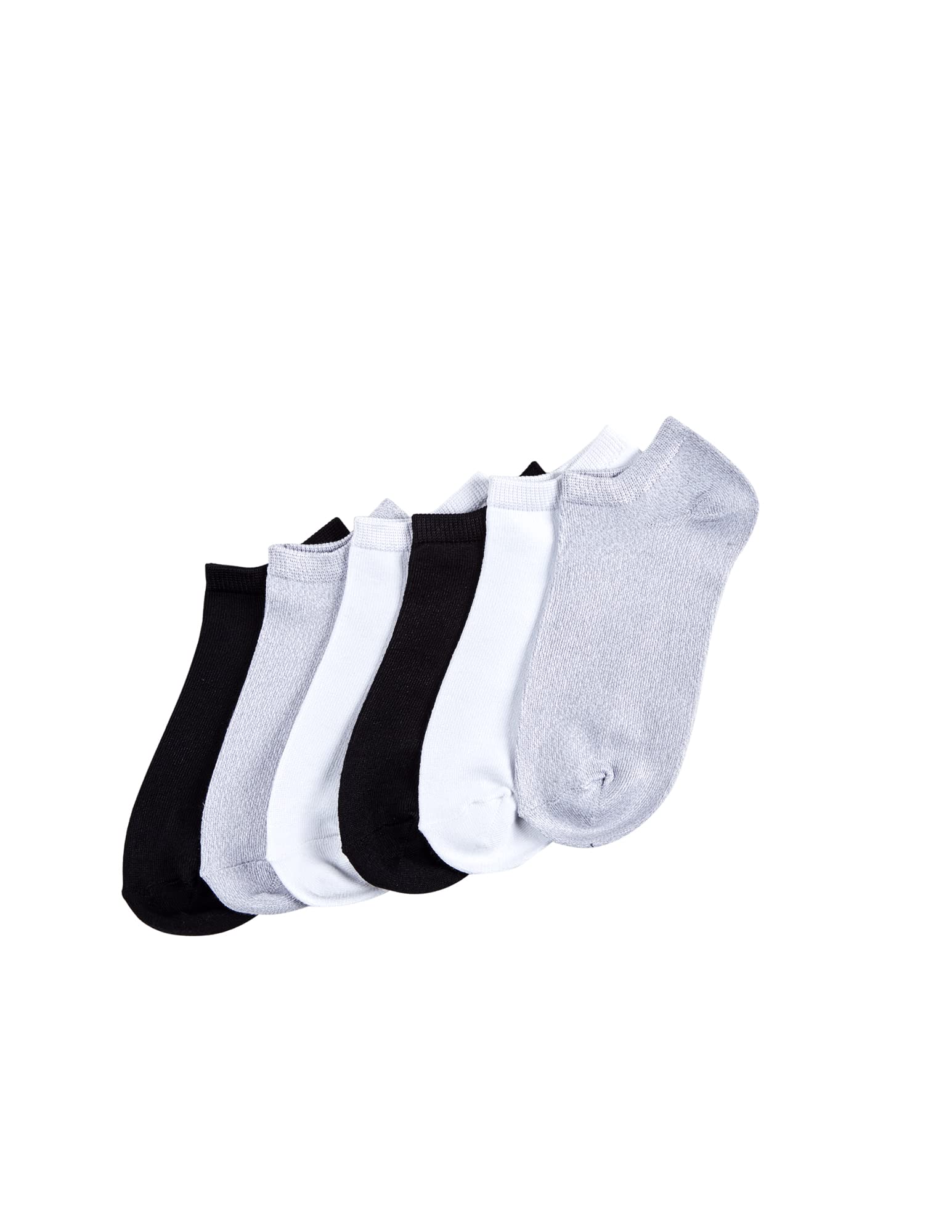 HUEWomen's Supersoft No Show Liner Socks 6 Pair Pack