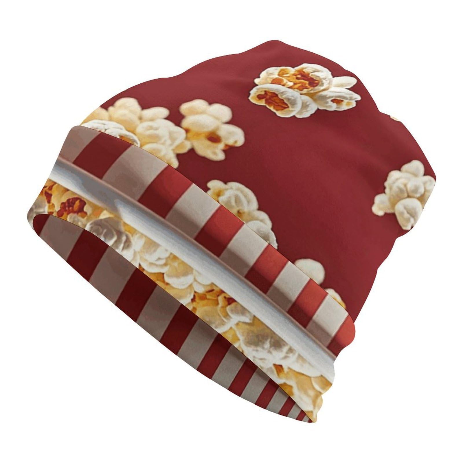 Jtkbnvm Women's Black Popcorn Beanie For Men Slouchy Beanie Hats Winter Knit Hats Cuffed Ski Hats Warm Cozy Skull Cap