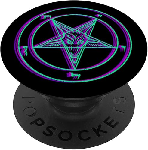Vaporwave - PopSockets de Satán vintage de los años 80