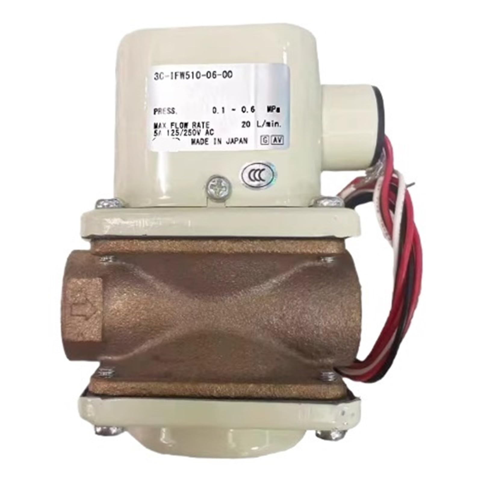 Électrovanne 3C-IFW510-06-00 à étanchéité renforcée haute durabilité