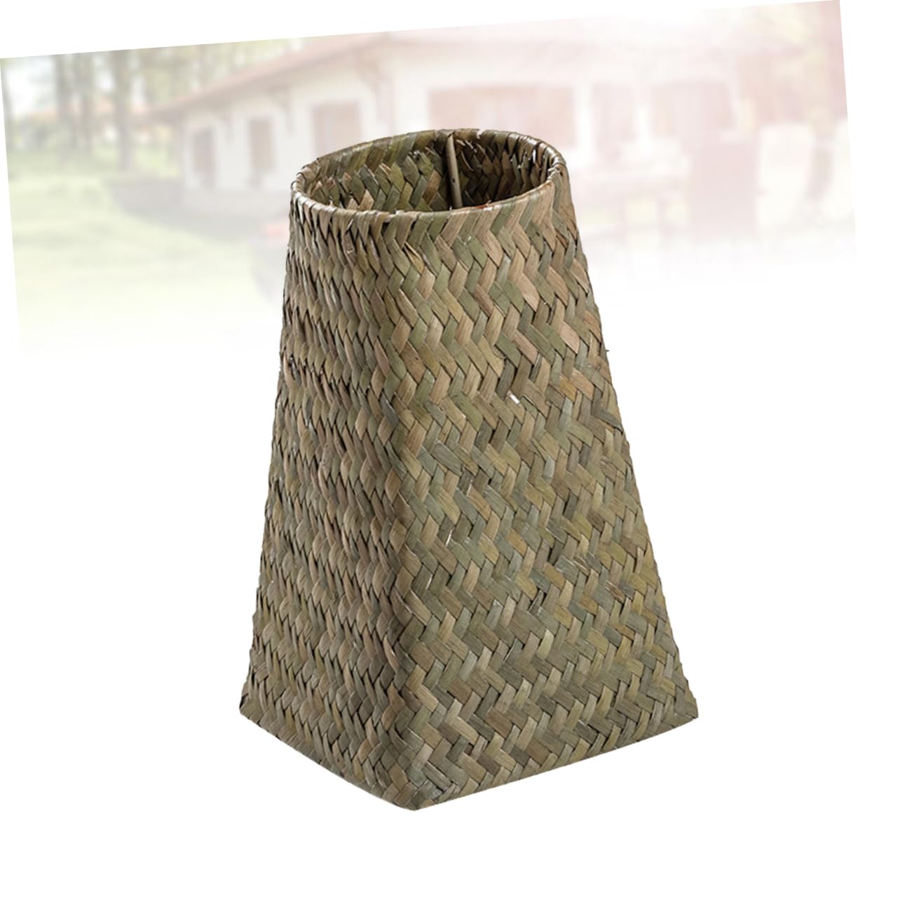 DECHOUS 3stücke Rustikaler Handgewebter Blumenvasen-Topf Rattan Dekorative Trockenblumen-vase Für Kreative Arrangements Für Und Ländliche Einrichtung Zufällige Farben
