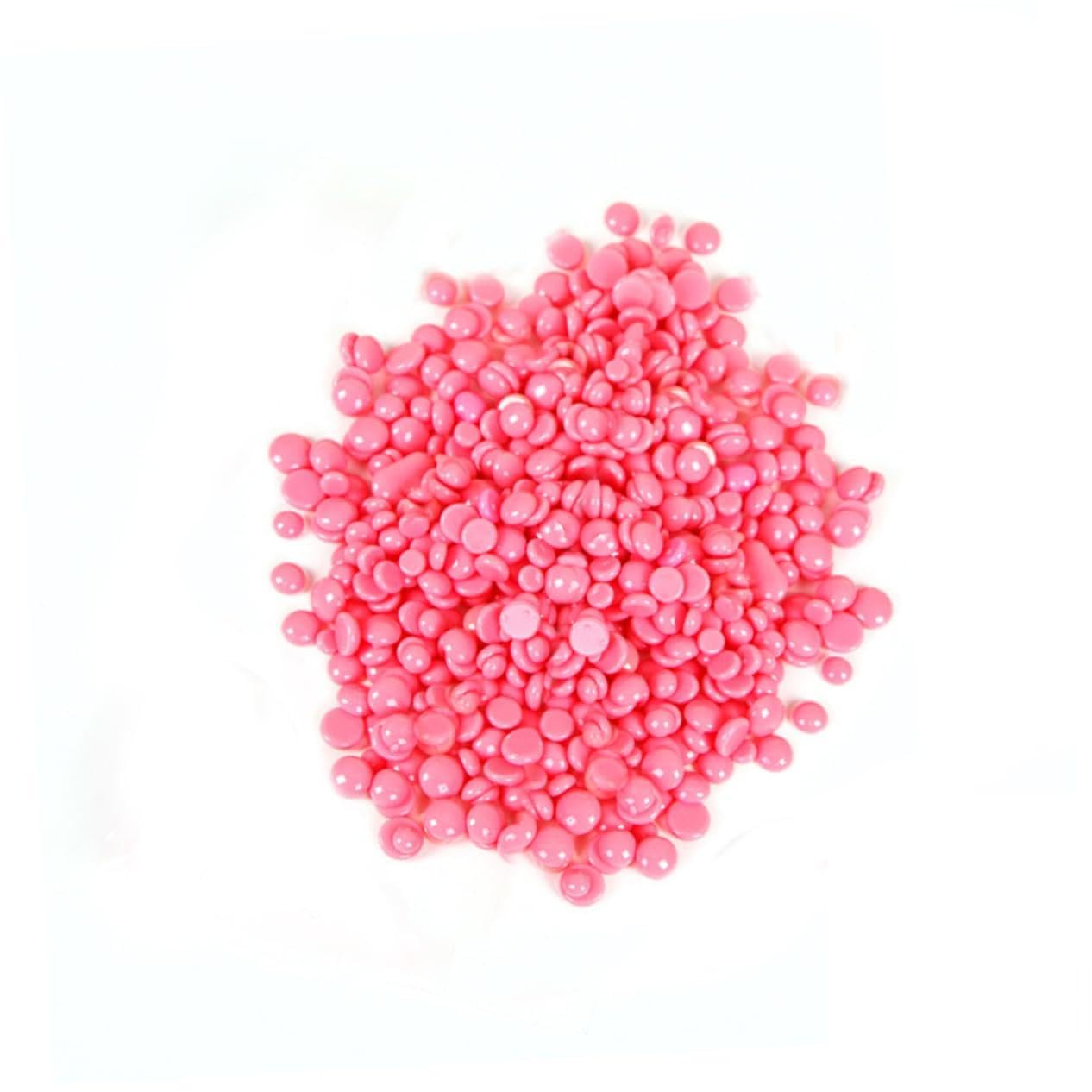 NULYLU Painless Hair Removal 100g Wax Beads for Women No Strip Depilatory Beans Pink