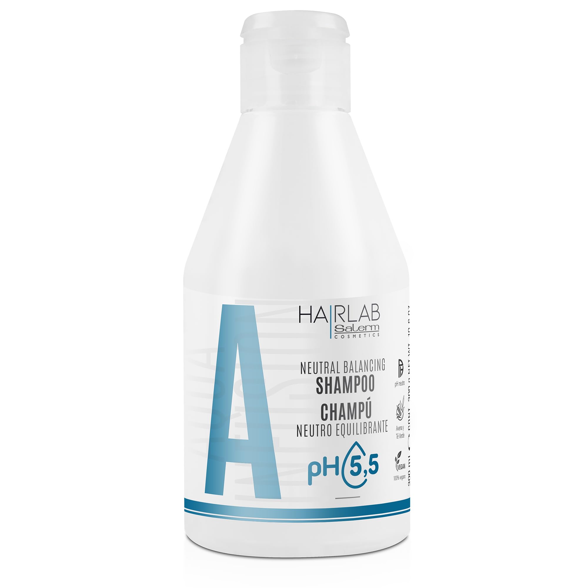 SALERMNeutral Dermoprotector Shampoo - Hair Lab Neutral Balancing - 1200 ml - pH Neutral - For All Hair Types - With Vitamins B and C - Moisturises and Nourishes the Scalp - Anti Frizz