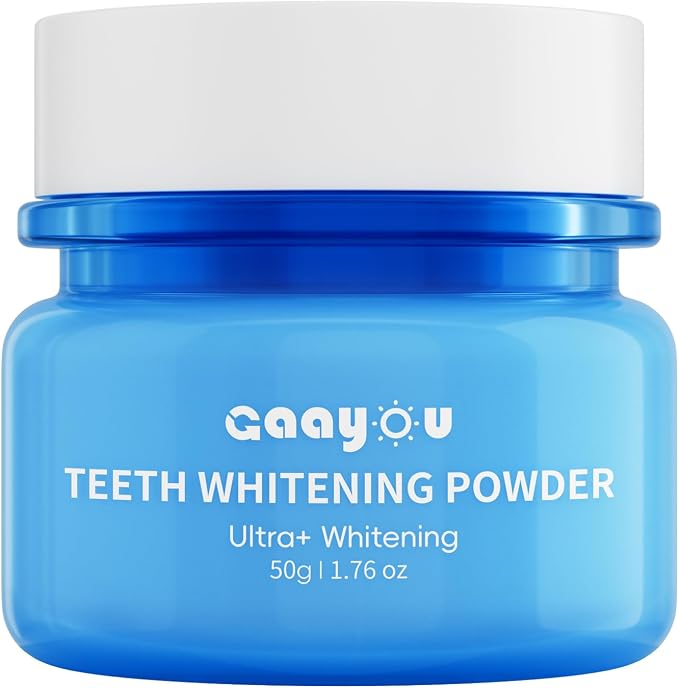 Natural Mint Teeth Whitening Powder for Stain Removal