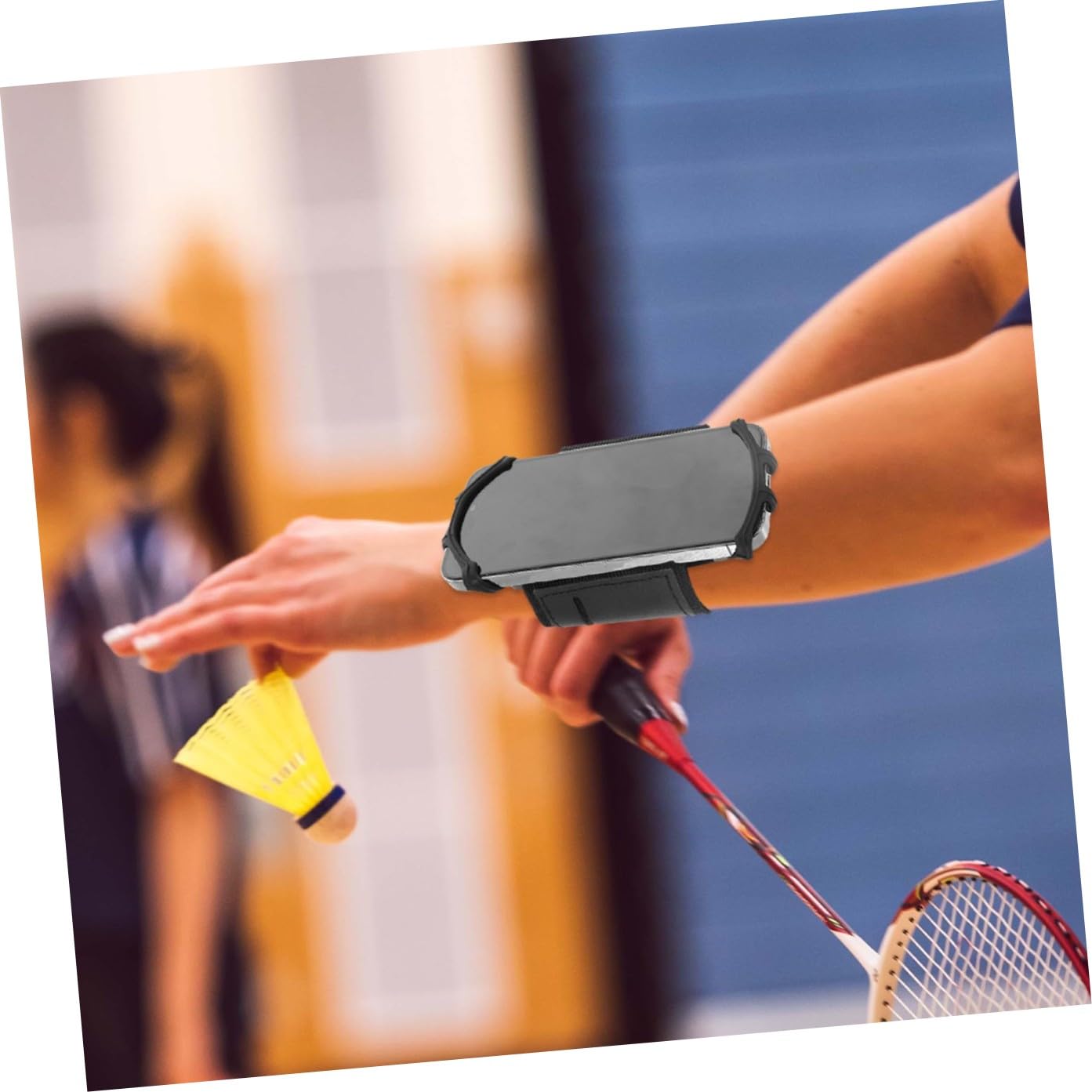 5piezas Deportivo para Teléfono Soporte y Antideslizante Compatible Ciclismo y Running Muñequera para Ejercicio Al Aire