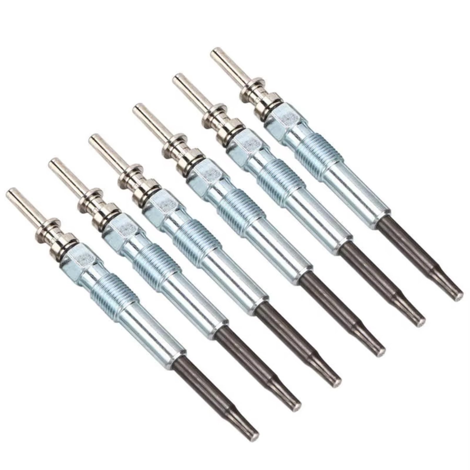 Auto di Candeletta Compatibile Con E60 E61 E63 E64 E65 E66 E67 Serie 5 6 7 2002-2010 Candelette Di Preriscaldamento Riscaldatore Diesel 0250402002 12237786869(6pcs)
