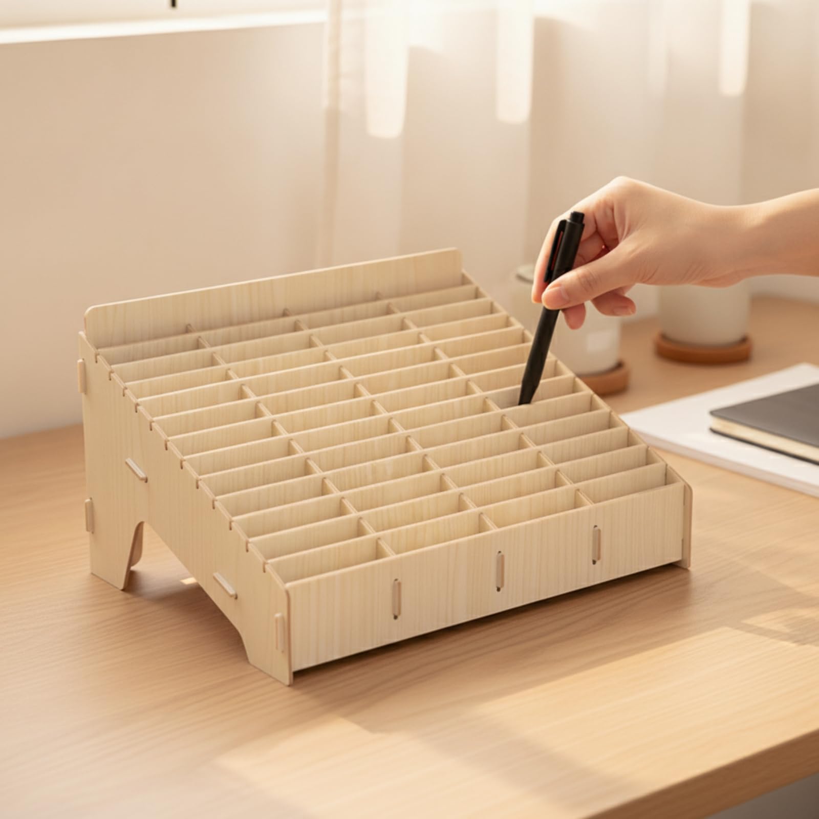 Organizador con 48 Compartimentos, Negro