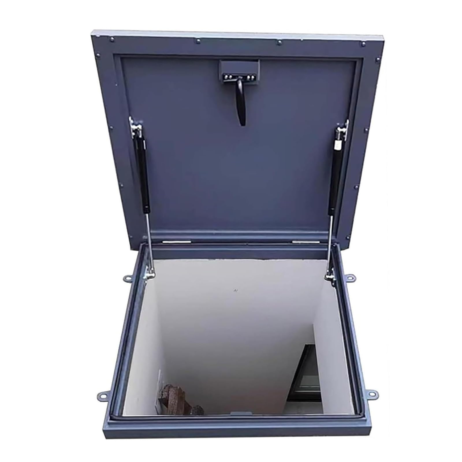 Puerta de Acceso de Acero Galvanizado Resistente para Techos