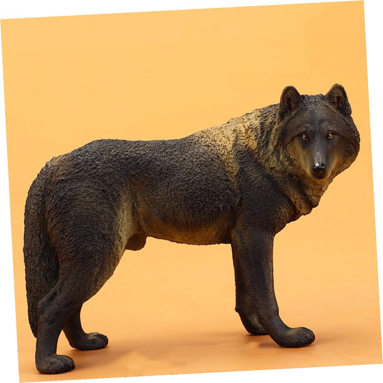 Figura de Animal Salvaje Realista 1 Pieza PVC Negro para Niños