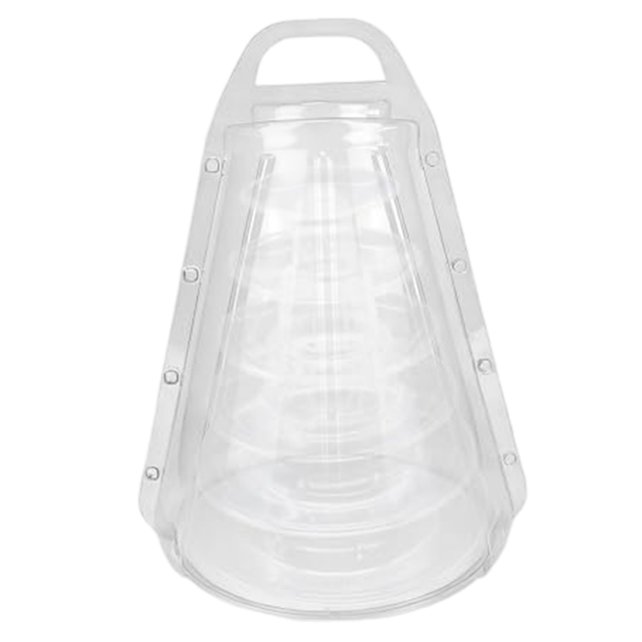 Monwssoe Macaron Tower, 6-tier Macaron Tower Stand With Transparent Dust Cover, Clear Dessert Display For Cupcakes - Transparent