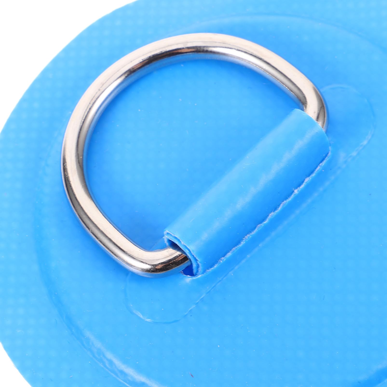 Supvox Surf-D-Ring-Schnalle aufblasbare Bretter Kajak Getränkehalter aufblasbares Kanu Meeresseil aufblasbares Sitzkissen Griffe Bootsteile D-Ring-Patch für Schlauchboote PVC Blue