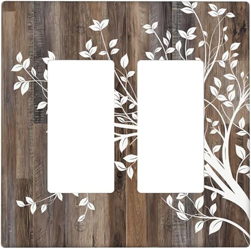 Miniatura 12 de Cubierta decorativa para interruptor de luz de sirena, diseño de sirena, de 1 banda, placa de pared para enchufes eléctricos, placa de interruptor