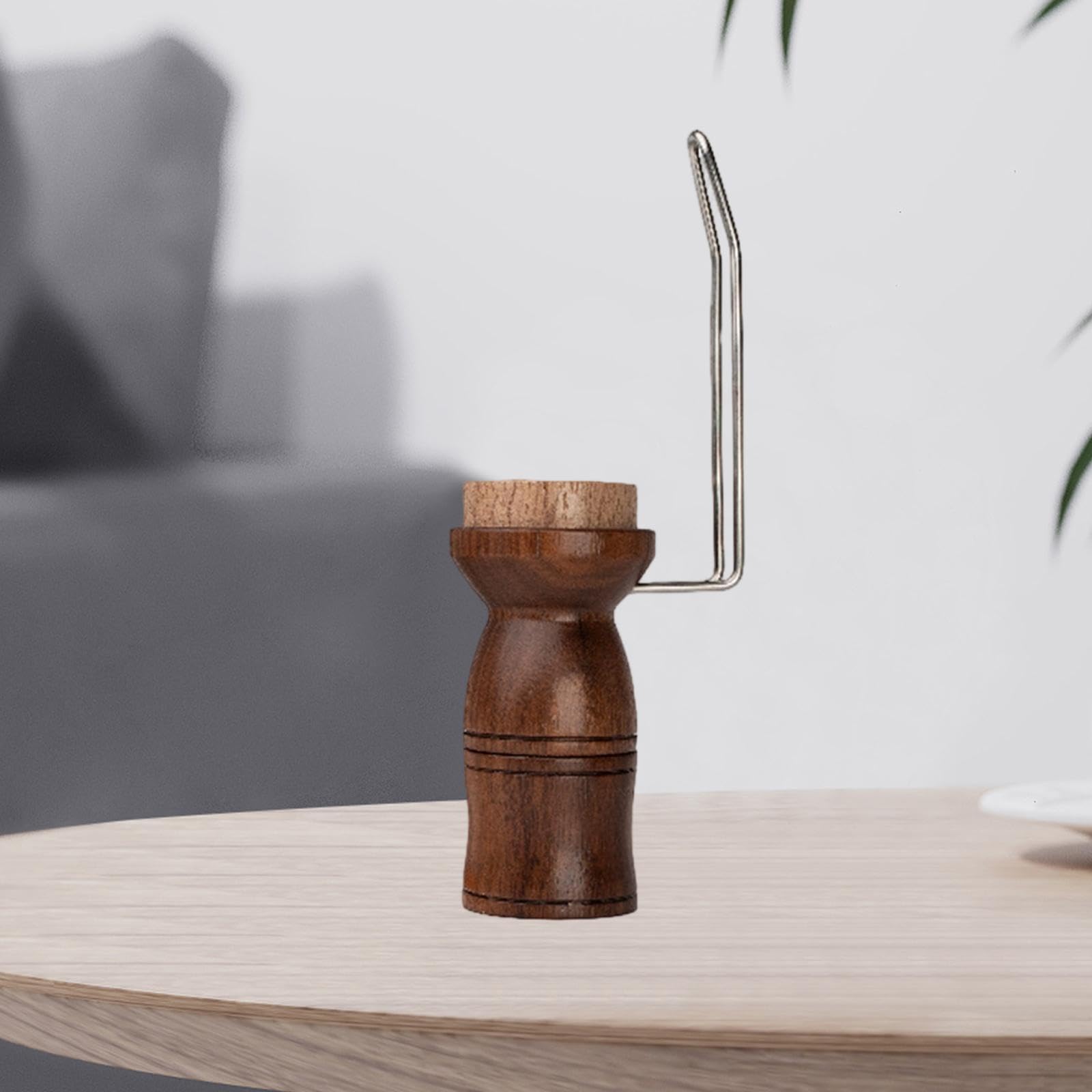 Manico per Pittura in Legno con Impugnatura Girevole a 360°, Strumento per Pittura di precisione, Versatile Supporto Staccabile, Style D