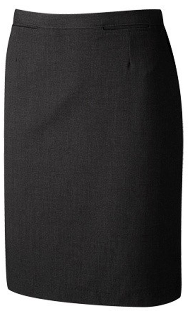 School Uniform Senior Girls Straight Skirt Black 22"/18