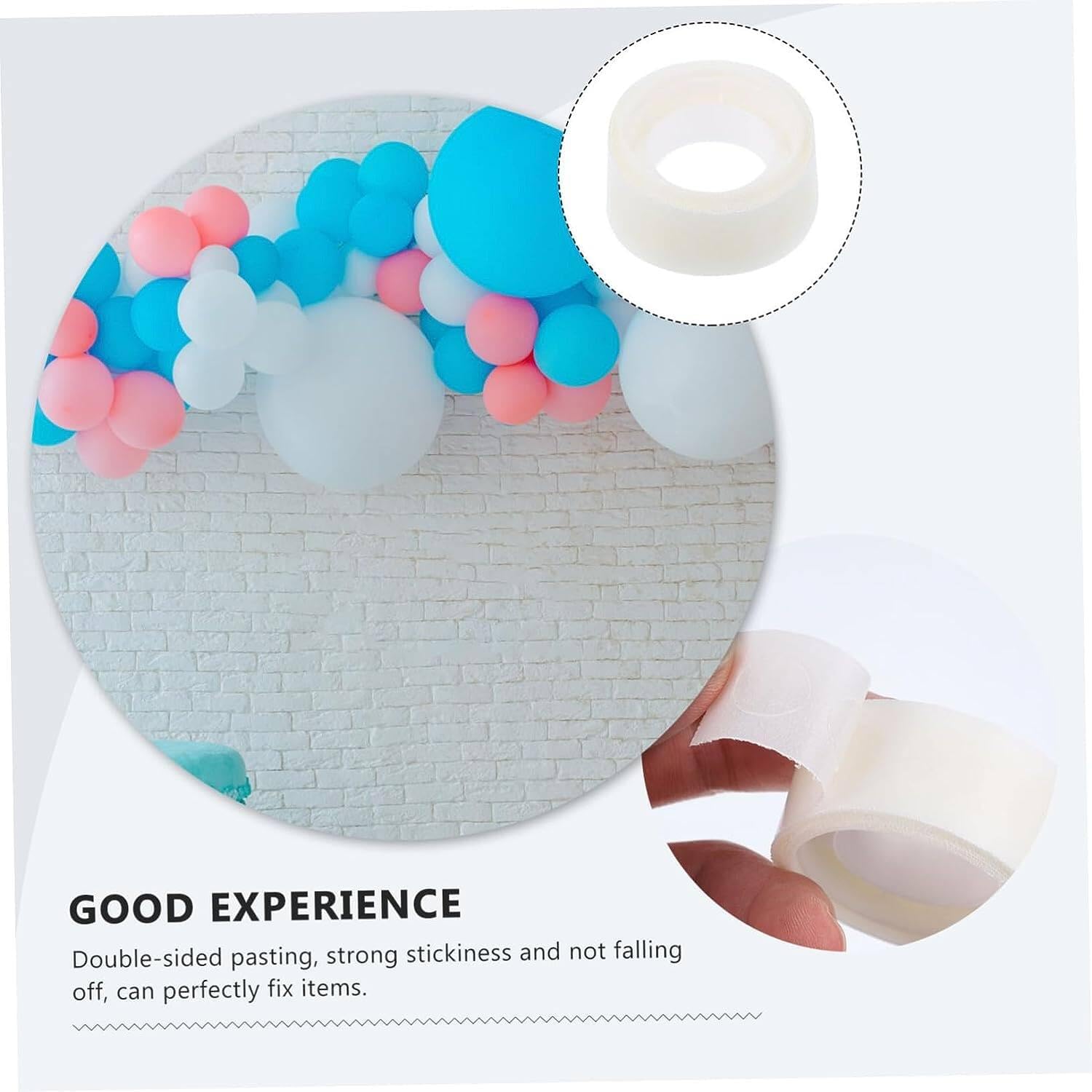 5 Rolls Removable Round Tape Points Leave no Trace Wedding Supplies Label Sticker The Circle Stickers for Party Movable no Trace Adhesive Labels Round Double Sided Tape 7 61Hhh9vYRCL. AC SL1500