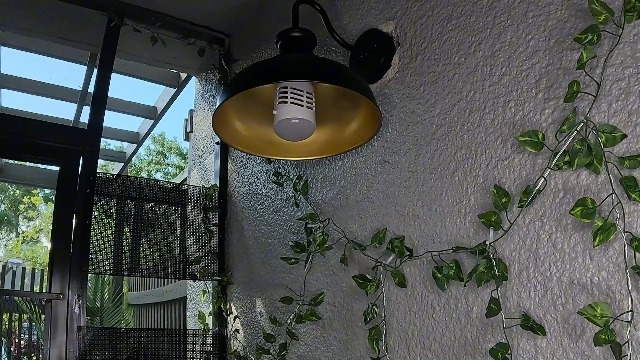 Image of Dusk to Dawn Outdoor Barn Lights Outdoor Wall Sconces Farmhouse Exterior Wall Mount Light Vintage Outside Lighting Fixture Industrial Black Lanterns for Porch Garage Shed Patio, 2 Pack