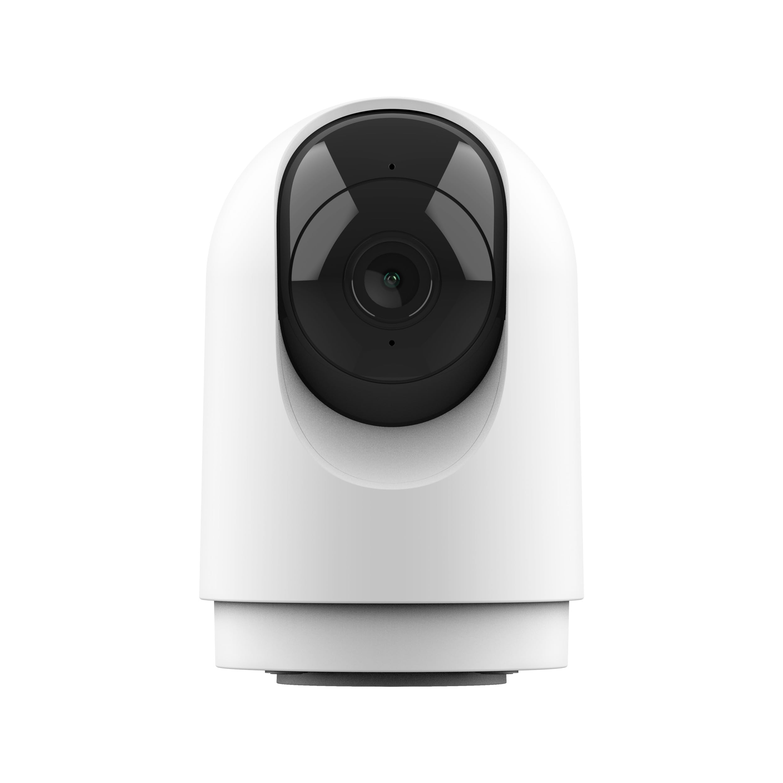 Trust IPCAM-2700 Cámara Vigilancia WiFi Interior, Camara 360° con Visión Nocturna, Sirena y Micrófono Incorporados, Detección de Personas, Cámara con App, Videovigilancia, Blanco