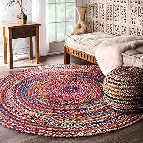 nuLOOM Tammara - Alfombra Bohemia Trenzada a Mano Cover