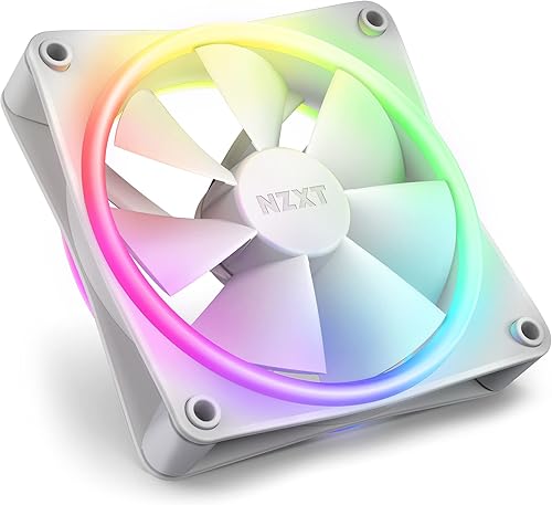Miniatura 7 de F120RGB Duo - Ventilador RGB de doble cara de 4.724 in - Paquete triple (blanco) con controlador RGB