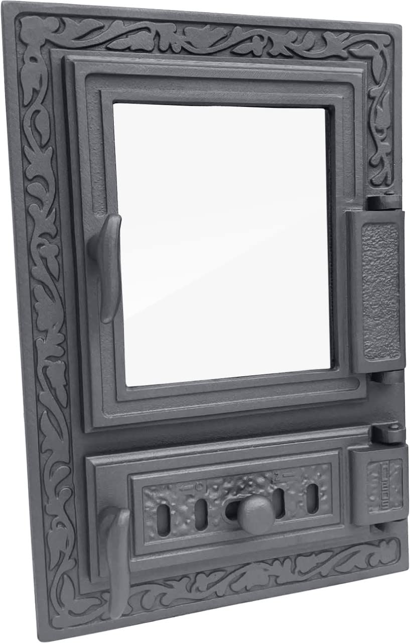Sellon24® H0315 - Puerta de revisión para horno, hierro fundido