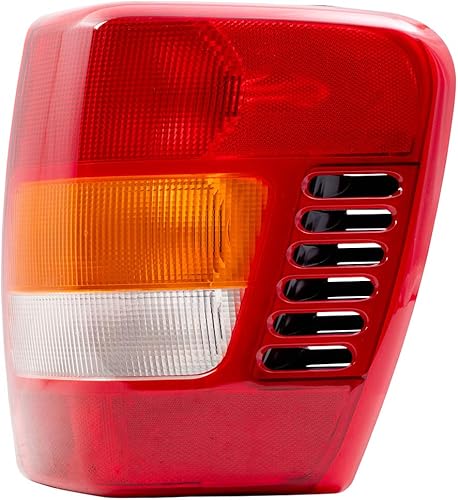 Miniatura 3 de Brock Aftermarket - Unidad de luz trasera derecha de repuesto para pasajeros con placa de circuito sin bombillas, enchufes compatible con Jeep Grand