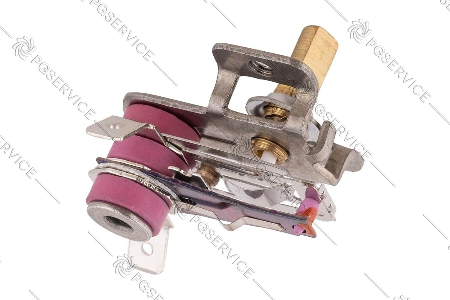 Side view of Moulinex IT-128D.A oven thermostat