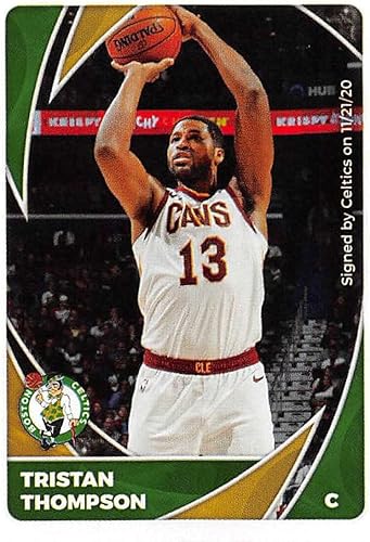 2020-21 Panini Stickers #123 Tristan Thompson Official NBA Basketball Album Sticker Measuring 2.75 inch tall X 2 inches wide in Raw (NM or Better