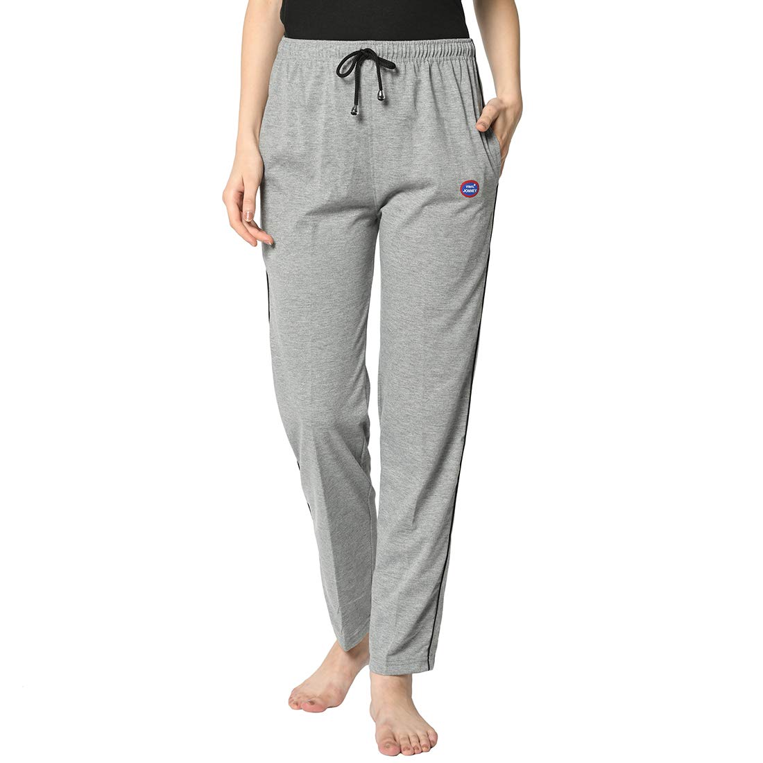 VIMAL JONNEY Women's Regular Fit Cotton Pyjama | Lower |Pyjama | Lounge Pyjama for Women-D1__ANTHRA-01-image-20