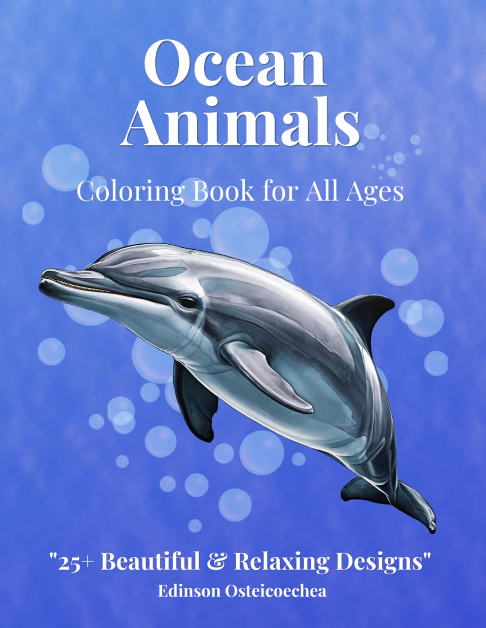 Ocean Animals: Coloring Book