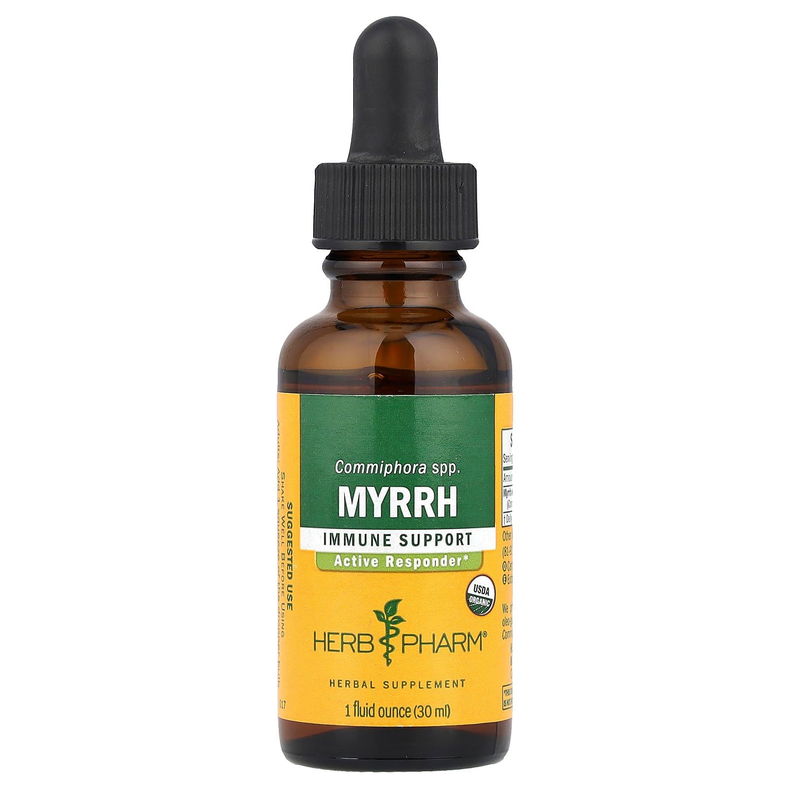 Herb Pharm Myrrh Liquid Extract for Immune System Support - 1 Ounce (DMYRR01)