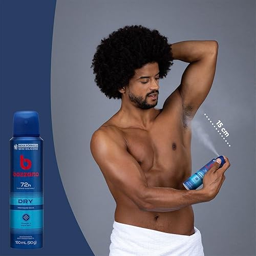 Bozzano Desodorante Aerossol Antitranspirante Masculino Dry 150Ml
