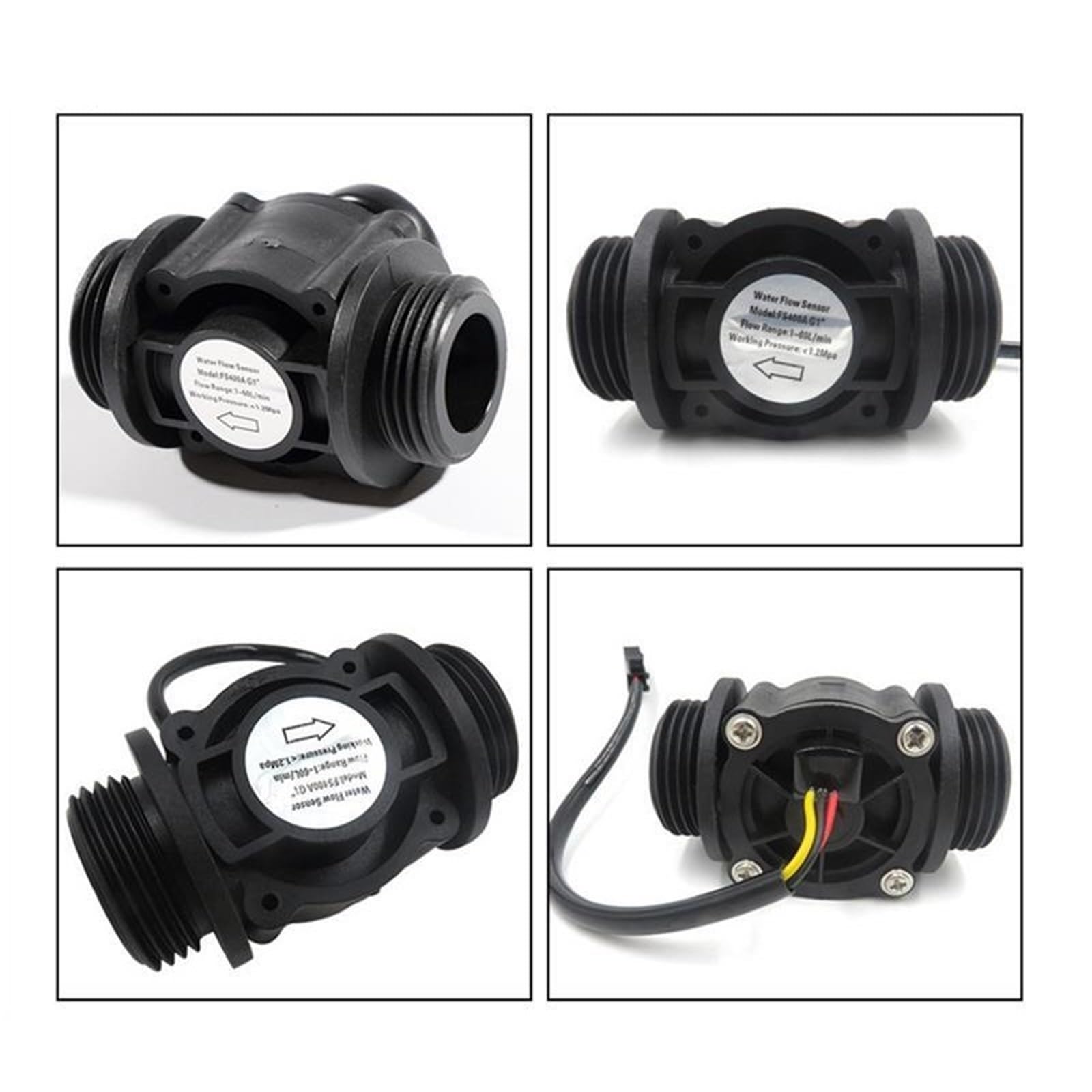 caudalímetro, Sensor de Flujo for Agua Industrial y agrícola DN25